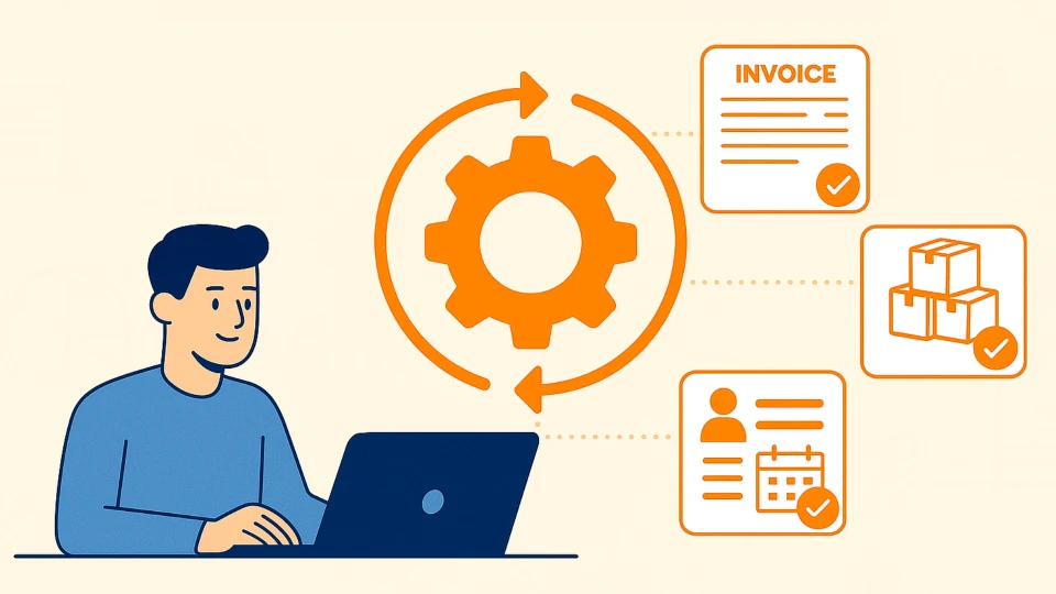 Automates Repetitive Business Processes, custom ERP software