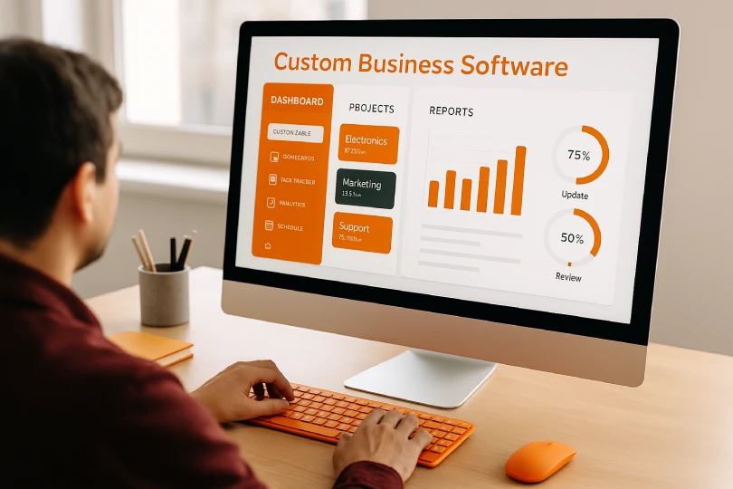 Custom software Tailored to Fit Your Business Needs