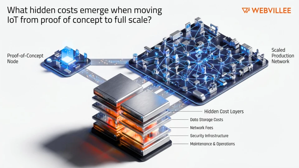 What Hidden Costs Emerge When Moving IoT from Proof of Concept to Full Scale