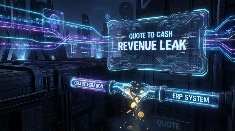 Why Revenue Leaks Between the Quote and CRM ERP Integration Quote to Cash