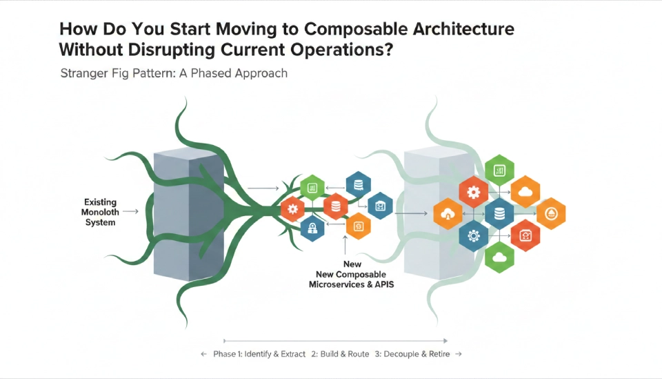 How Do You Start Moving to Composable Architecture Without Disrupting Current Operations?