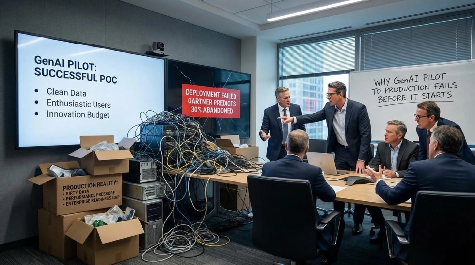 Why GenAI Pilot to Production Fails Before It Starts