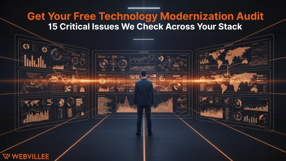 Get Your Free Technology Modernization Audit: 15 Critical Issues We Check Across Your Stack