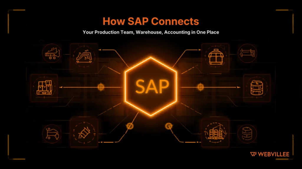 How SAP Connects Your Production Team, Warehouse, and Accounting in One Place