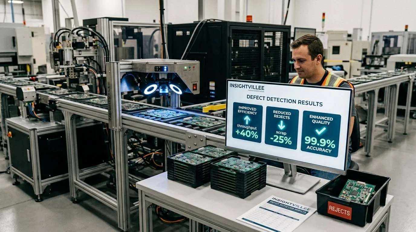 What Results Can Manufacturers Expect From InsightVillee Defect Detection?