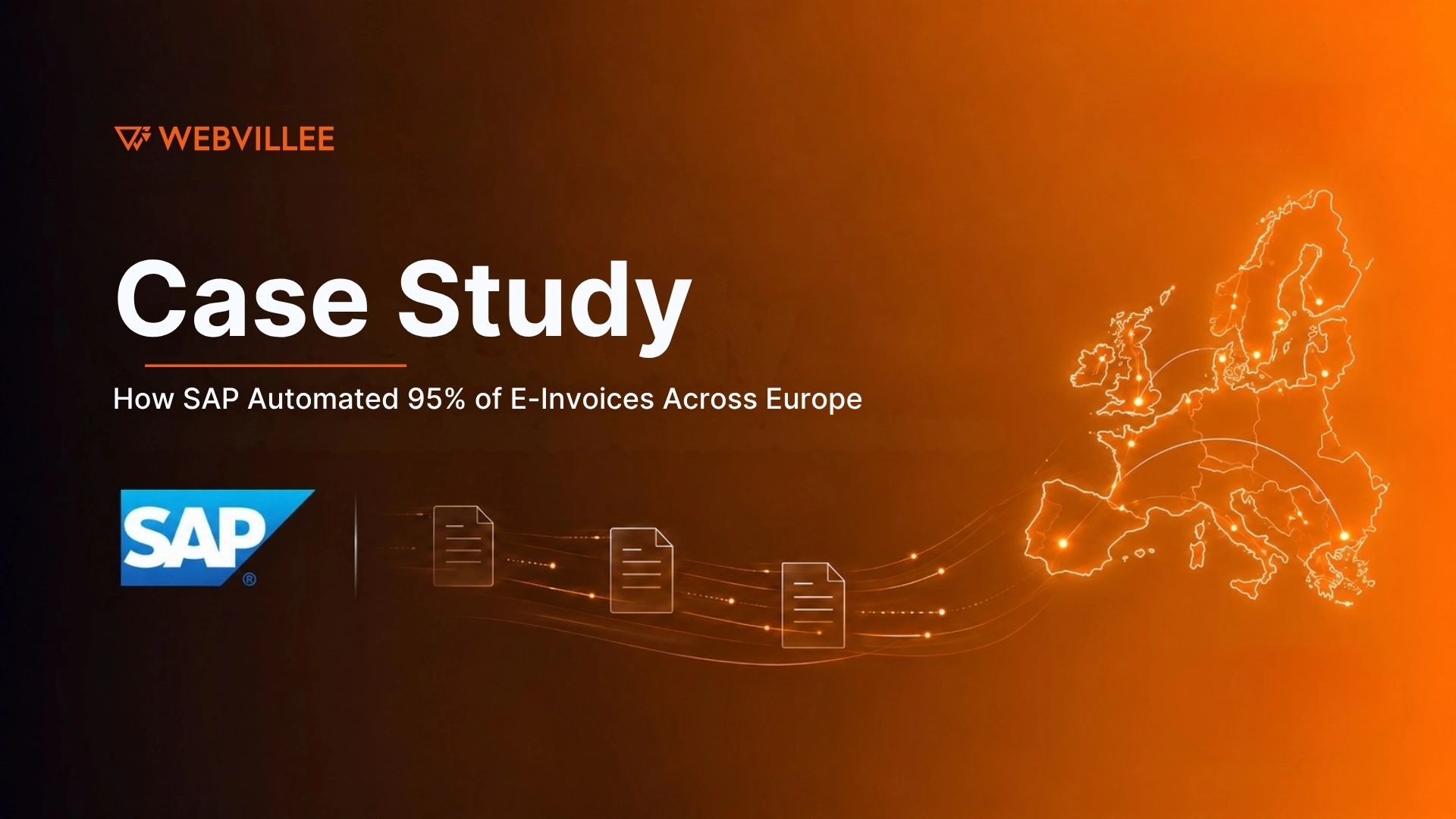 How SAP DRC and Ariba Automated 95% of E-Invoices Across Eight European Countries case study feature image